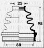 BORG & BECK BCB2849 Bellow, driveshaft